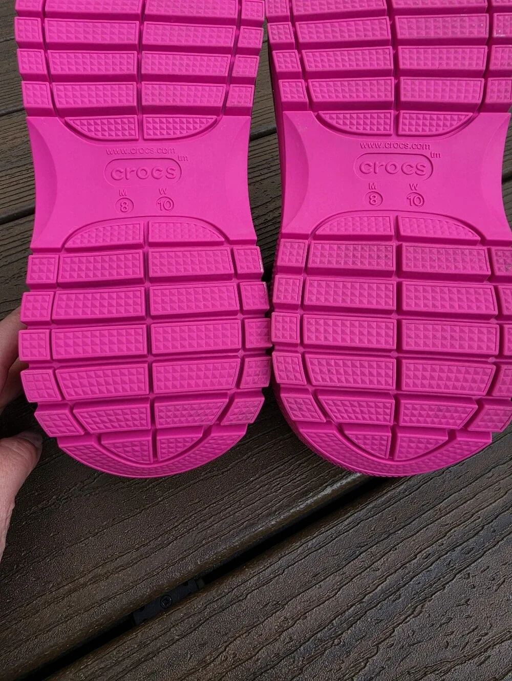 Crocs X Lisa Frank Mega Crush Clogs Size M8/W10 ••EXCELLENT CONDITION••
